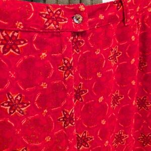 Oilily Crushed Velvet Pants